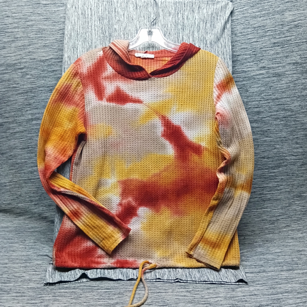 Tie-Dye Long Sleeve Top
